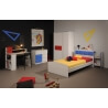 Chambre enfant contemporaine coloris frêne Fabrick