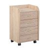 Caisson de bureau contemporain chêne clair Jorgio