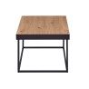 Table basse industrielle métal et bois Passion