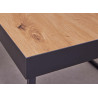 Table basse industrielle métal et bois Passion