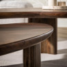 Tables basses style nature en acacia massif Monroe (lot de 2)