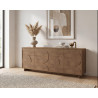 Buffet/bahut contemporain 205 cm coloris mercure Zenitude