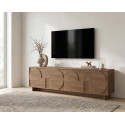 Buffet/bahut bas contemporain 205 cm coloris mercure Zenitude