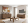 Buffet/bahut bas contemporain 205 cm coloris mercure Zenitude