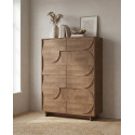 Buffet haut contemporain coloris mercure Zenitude