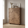 Buffet haut contemporain coloris mercure Zenitude