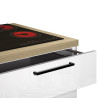 Cuisine complète 180 cm contemporaine blanc/chêne Louna
