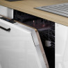 Cuisine complète 180 cm contemporaine blanc/chêne Louna