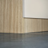 Cuisine complète 180 cm contemporaine cachemire/chêne Louna