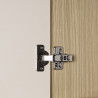 Cuisine complète 180 cm contemporaine cachemire/chêne Louna