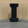 Cuisine complète 180 cm contemporaine cachemire/chêne Louna