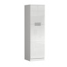 Colonne de cuisine moderne 60 cm blanc brillant Louna