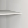 Colonne de cuisine moderne 60 cm blanc brillant Louna