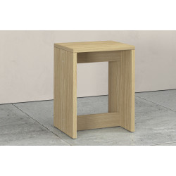 Tabouret de cuisine moderne chêne chopin Louna