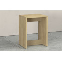 Tabouret de cuisine moderne ch&ecirc;ne chopin Louna