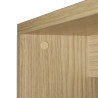 Tabouret de cuisine moderne chêne chopin Louna