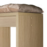 Tabouret de cuisine moderne chêne chopin Louna