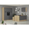 Tabouret de cuisine moderne chêne chopin Louna