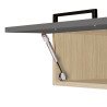Cuisine complète moderne anthracite mat/chêne Louna