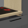 Cuisine complète moderne anthracite mat/chêne Louna