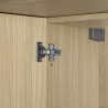 Cuisine complète moderne anthracite mat/chêne Louna