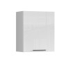 Cuisine complète moderne 3 éléments blanc brillant/chêne Louna