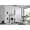 Armoire buanderie blanche 1 porte profondeur 40 cm Jesy