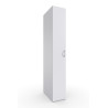 Armoire de buanderie blanche 1 porte profondeur 54 cm Jesy