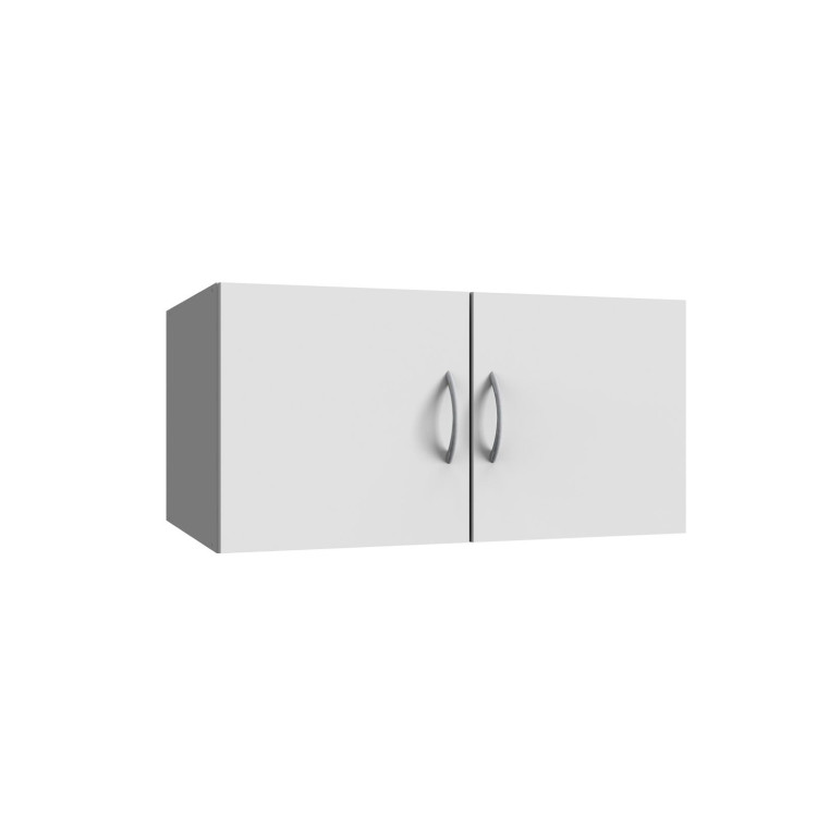 Surmeuble 2 portes blanc profondeur 40 cm Jesy