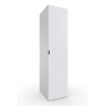 Armoire 1 porte à cadenas blanche profondeur 54 cm Jesy
