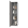 Armoire à chaussures blanche avec support profondeur 54 cm Jesy