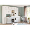 Surmeuble 2 portes blanc profondeur 54 cm Jesy