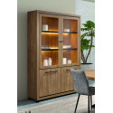 Vaisselier/argentier contemporain 130 cm ch&ecirc;ne houston Vita
