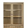 Vaisselier/argentier contemporain 130 cm chêne houston Vita