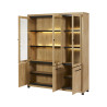 Bibliothèque contemporaine 175 cm chêne houston Vita