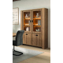 Vaisselier/argentier contemporain 130 cm ch&ecirc;ne castle Verneuil
