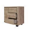 Buffet/bahut contemporain 238 cm chêne hudson Heria