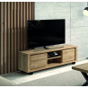 Meuble TV contemporain 174 cm chêne hudson Heria