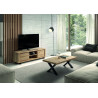 Meuble TV contemporain 174 cm chêne hudson Heria