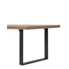 Table de salle à manger contemporaine chêne hudson Heria