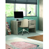 Bureau enfant contemporain chêne gris Gladys