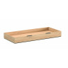 Lit-tiroir contemporain coloris acacia Gladys