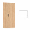 Armoire contemporaine 100 cm coloris acacia Gladys