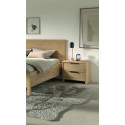 Chevet contemporaine 2 tiroirs coloris acacia Gladys