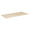 Sommier fagot 14 lattes flexibles en bois de peuplier multiplis Asgar