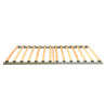 Sommier 14 lattes flexibles en bois de peuplier multiplis Asgar