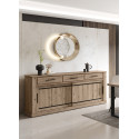 Buffet/bahut style campagne 218 cm ch&ecirc;ne copper Curby