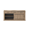 Buffet/bahut style campagne 218 cm chêne copper Curby
