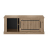 Meuble TV style campagne 145 cm chêne copper Curby