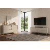 Buffet/bahut moderne 155 cm coloris cachemire Vera